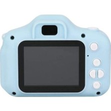Mofy Baby Çocuklar Için Mini Hd Dijital Fotoğraf Makinesi Mavi