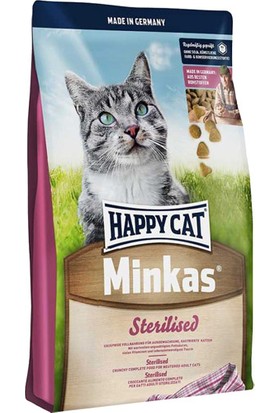 Happy Cat Minkas Sterilised Kisirlaştirilmiş Kedi Mamasi 10 kg