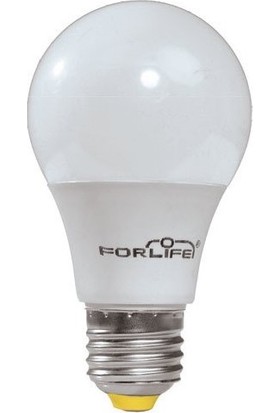 Forlife Renkli LED Ampül 2 Renk Beyaz-Kirmizi 9+2 Watt FL-1260-BK
