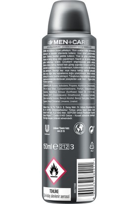 Dove Men Care Tıraş Sonrası Koruma Sağlayan Terleme Karşıtı Deodorant Sprey 150 ml