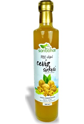 Sarıbahçe Doğal Ceviz Sirkesi 500 ml 6'lı