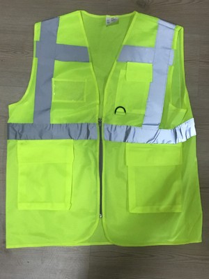 Emirhan Cepli Mühendis Ikaz Yeleği Sarı Xl