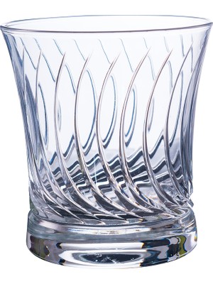 Roya Home Daren Sade Kesme El Dekor Yaldızlı 6 Adet Desenli Su Bardağı Takımı