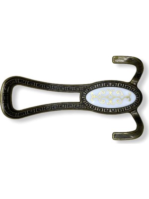 İstanbul e-Hırdavat Mobilya Pormanto Dolap Vestiyer Askısı Metal 5 Adet