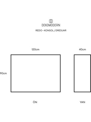 Dekomodern Redo Konsol/Dresuar