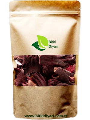 Bitki Diyarı Hibiskus Amber Çiçeği Paket 100 gr