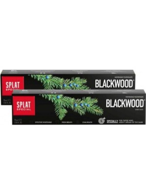 Splat Blackwood Diş Macunu 75 ml 2 Adet