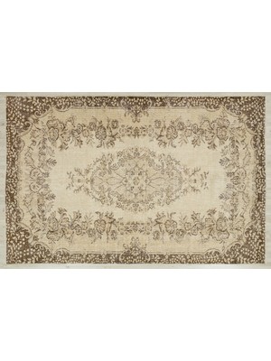 Sempati Halı Eskitme El Dokuma Vintage Halı 166 x 255 cm 2979