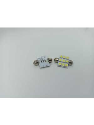 Güse Oto Araç Tavan LED Iç Ortam Ampül Sofit Smd Tavan Plaka Park Ampul