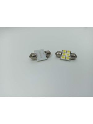 Güse Oto Araç Tavan LED Iç Ortam Ampül Sofit Smd Tavan Plaka Park Ampul