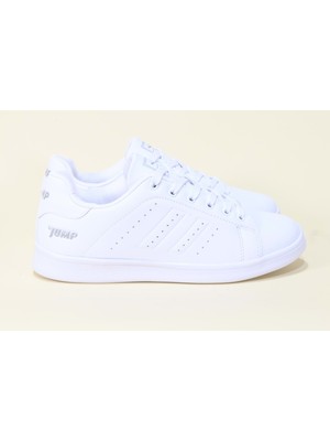 Jump 15306 Anatomik Sneakers Ayakkabı - Beyaz - 40