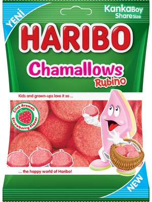 Haribo Chamallows Rubino 70 Gr