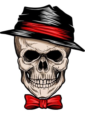 Sticker Fabrikası Kurukafa Kuru Kafa Kurukafa Sticker 00489