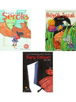 Küçük Cadı Şeroks Serisi 3 Kitap Set Aslı Der (Büyük Tuzak, Barış Odaları)