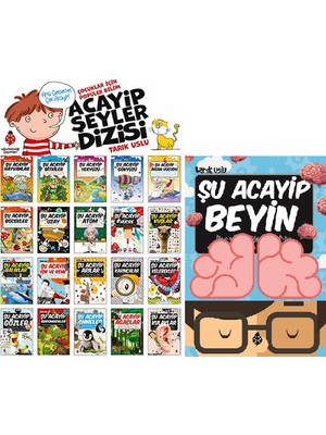 Şu Acayip Şeyler Serisi 21 Kitap Set Tarık Uslu (Şu Acayip Hayvanlar, Arılar, Böcekler, Beyin, Karıncalar, Gözler, Balıklar, Kuşlar, Anneler, Uzay)
