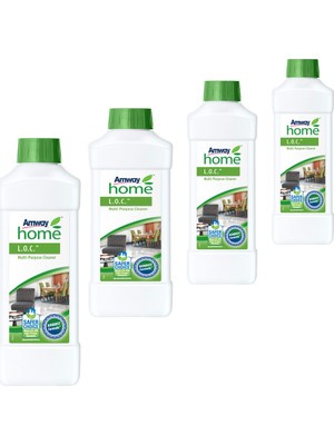 AMWAY HOME™ L.O.C.™ Çok Amaçlı Temizleyici ''1 Lt. x 4 Ad.'' SET (Ürün Kodu: 0001)