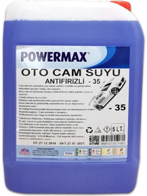 Geseus Powermax Antifirizli Oto Cam Suyu -35 Derece