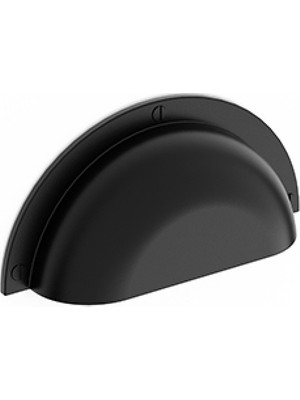 Hafele Lamont Kulp Mat Siyah 64mm