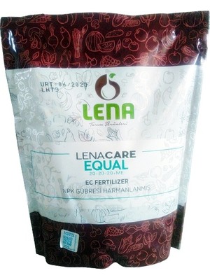 Lena Care Equal 20-20-20 Npk Gübresi Harmanlanmış 1 kg