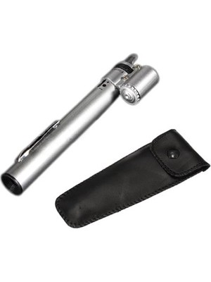 Profisher Mikroskop 100X Büyüteç Odaklama LED Işıklı Kalem Tipi