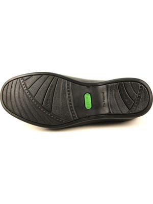 Forelli 10601 Erkek Siyah Deri Comfort Ayakkabı