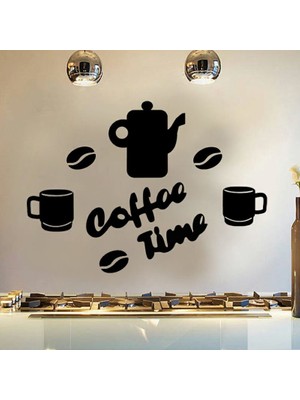 Şirin Lazer Coffee Time Mutfak Duvar Dekorasyonu Ahşap Mdf Tablo