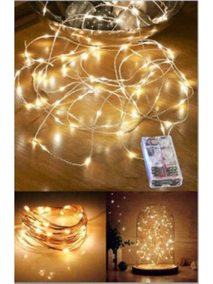 Hayaller Dükkanı LED Işık Pilli 3 Fonksiyonlu Günışığı 5mt P1