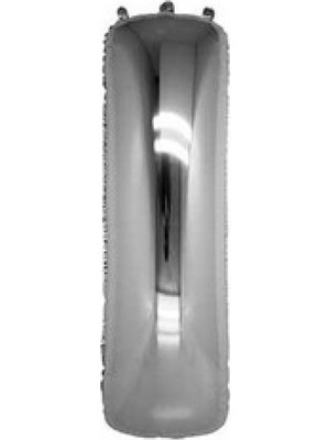 Hayaller Dükkanı Folyo Balon Harf I Gümüş 16 INC(40CM) Pk:1