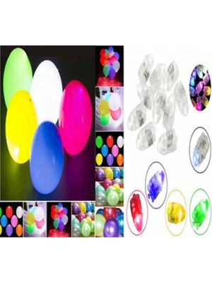 Hayaller Dükkanı Balon Için Ledli Işık Rengarenk Pk:5