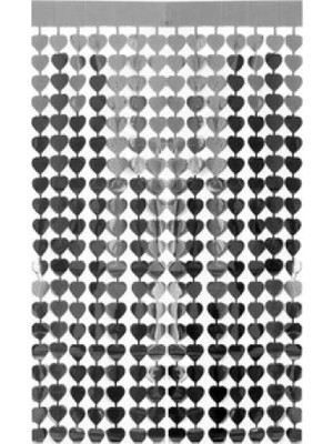 Hayaller Dükkanı Kapı Banner ve Fon Süs Mtlz Kalpli  1X2MT Gmş