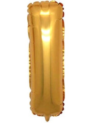 Hayaller Dükkanı Folyo Balon Harf I Altın 16 INC(40CM) Pk:1