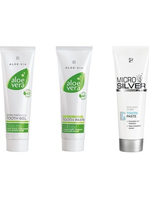 Lr Aloe Vera Diş Maunu 2  + Lr Microsilver Macun