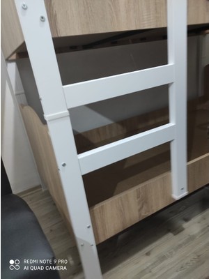 Afili Afilli Ranza Ikili Ayrılabilen Mdf Profilli 90X190 Somon