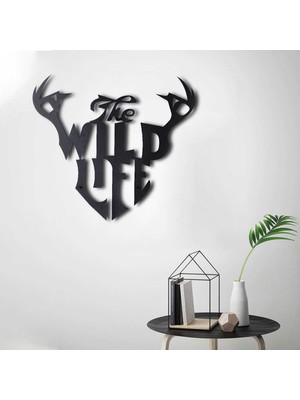 Bysbox Wild Life  Dekoratif Metal Duvar Tablosu