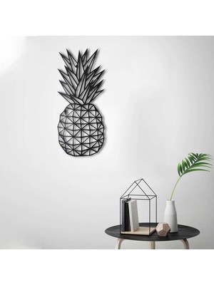 Bysbox Ananas  Dekoratif Metal Duvar Tablosu