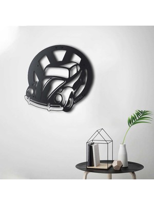 Bysbox Vw Beetle  Dekoratif Metal Duvar Tablosu