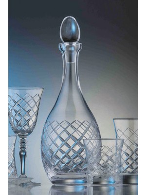 Kcd Bıanca 61 Parça Cam Sofra Sunum Çeyiz Seti Su Bardak Takımı Kesme El Dekor