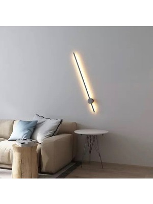 Vonalight Modern Dekoratif LED Duvar Aplik 70CM Siyah 3000K