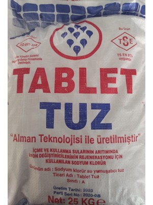 Tablet Tuz 25 kg