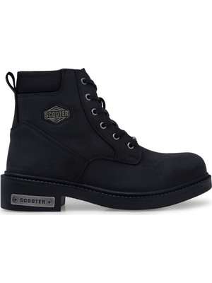 Scooter Siyah Erkek Botu M5121 Cs