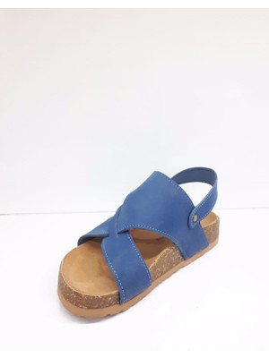 Pafi 511R  Deri Comfort Sandalet