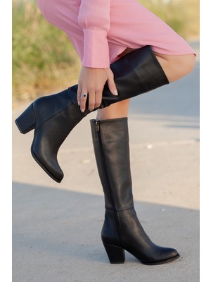 Daxtors D570 Kadın Çizme Bootie Rahat Yürüyüş İçin Şık Görünüm ve Konforlu Tasarım