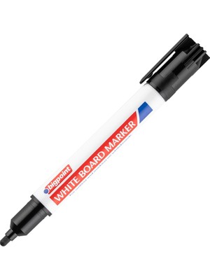 Bigpoint Yazı Tahtası Kalemi Siyah 12'Li Paket Renkli Seçeneklerle Kullanım İçin Uygun