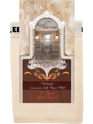 Kelebek Kese Saf Ipek Yüz Kesesi