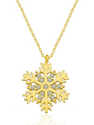 Gumush ​Gold Kar Tanesi Kadın Kolye