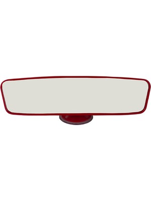 Space Vantuzlu İç İlave Ayna 24 cm Kırmızı / AYIC95