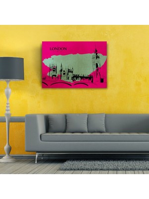 İşsevenler London Canvas Tablo