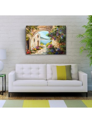 İşsevenler Yağlı Boya Yazlık Canvas Tablo