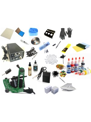 Xline XLG479 043 Speed Alone Tattoo Dövme Makinesi Full Set