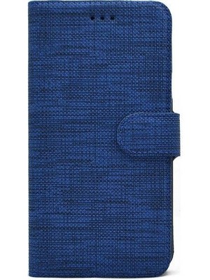 TahTicMer Huawei P Smart 2021 Kılıf Kumaş Kredi Kartı Para Bölmeli Standlı Exclusive Spor Cüzdan